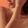 Jewellery Angels Whisper | Rhoda Pearl Sterling Silver Plated Bracelet